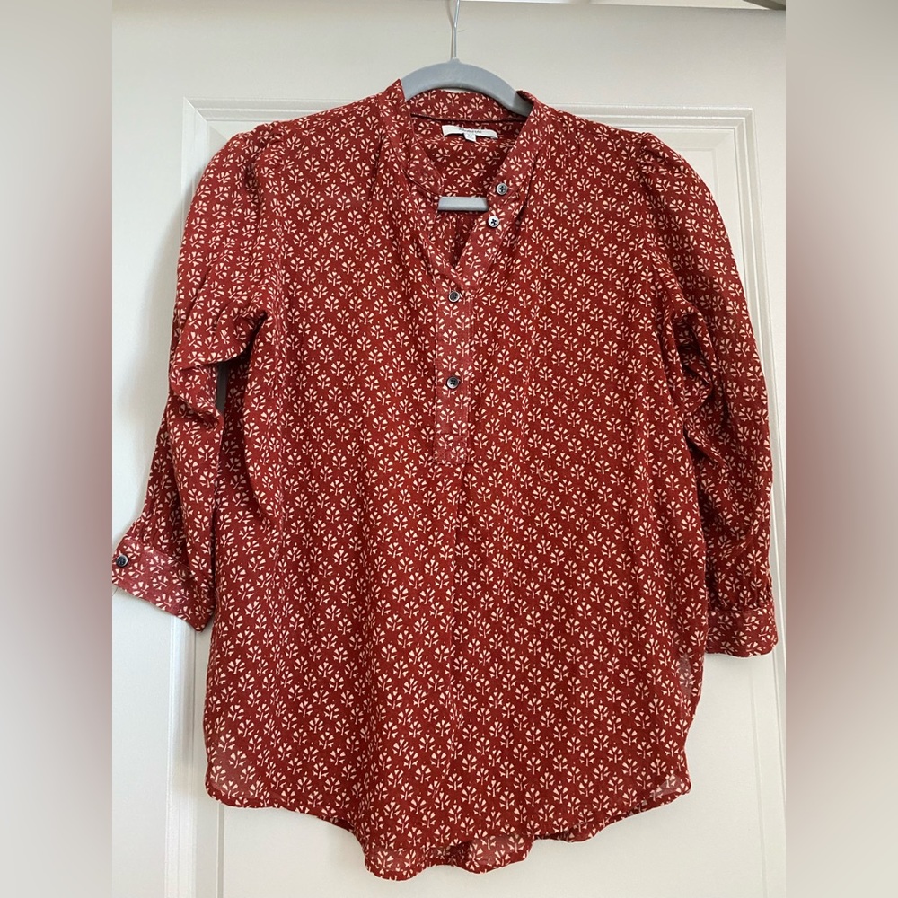 Madewell Oversized Cotton Popover Shirt